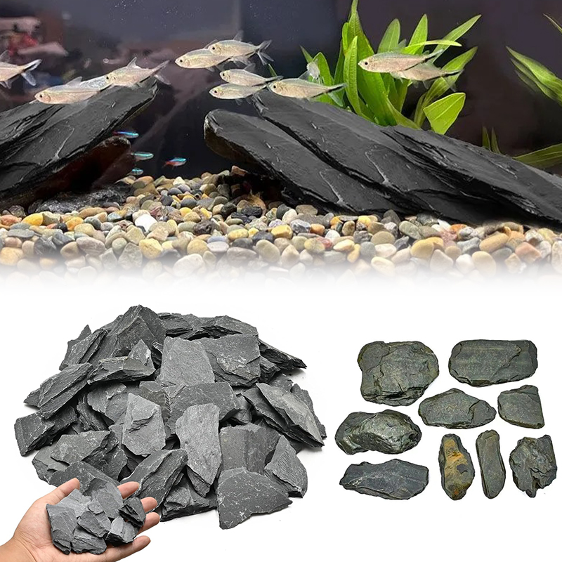 Aquarium Fish Fishing - 500/1000g Balık Tankı Peyzaj Taş Seti