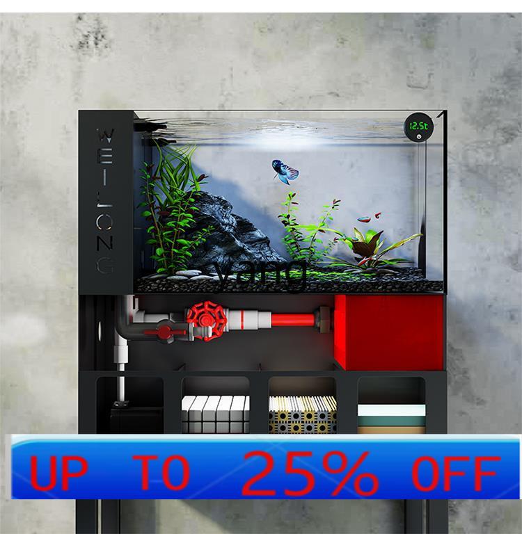 Live Fish Aquarium - Lhh oturma odası küçük balık tankı