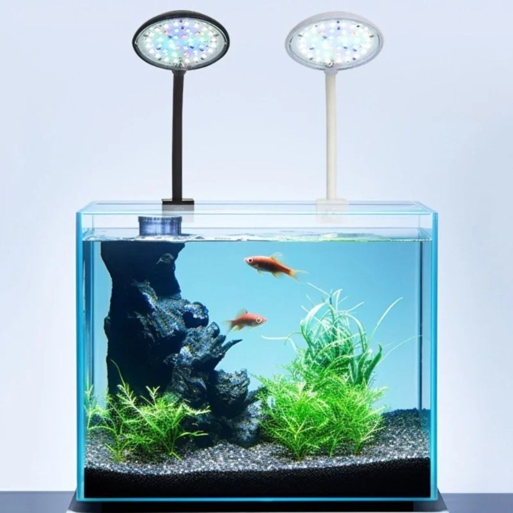 Live Fish Aquarium - Mini Balık Tankı Klipsli Lamba 360