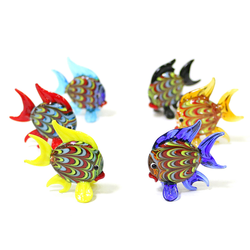 Aquarium Fish Small - Renkli Tropikal Balık Mini Figürler Sevimli