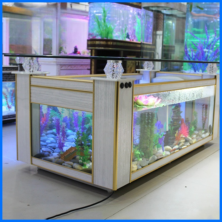 Live Fish Aquarium - Kanepe sehpa ekolojik balık tankı akvaryum