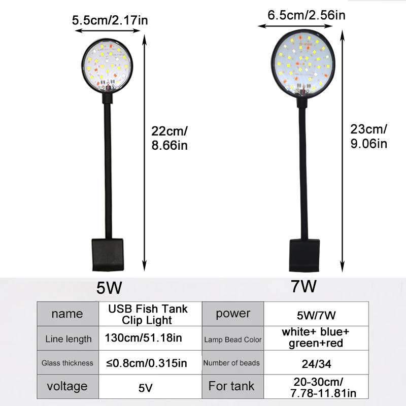 USB Akvaryum LED Lambası Balık - Aquarium Fish Buy incelemesi ve fiyatı