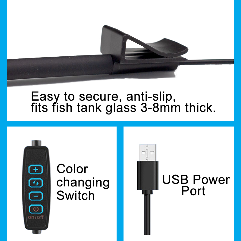 USB Akvaryum LED Lambası Balık - Aquarium Fish Buy incelemesi ve fiyatı
