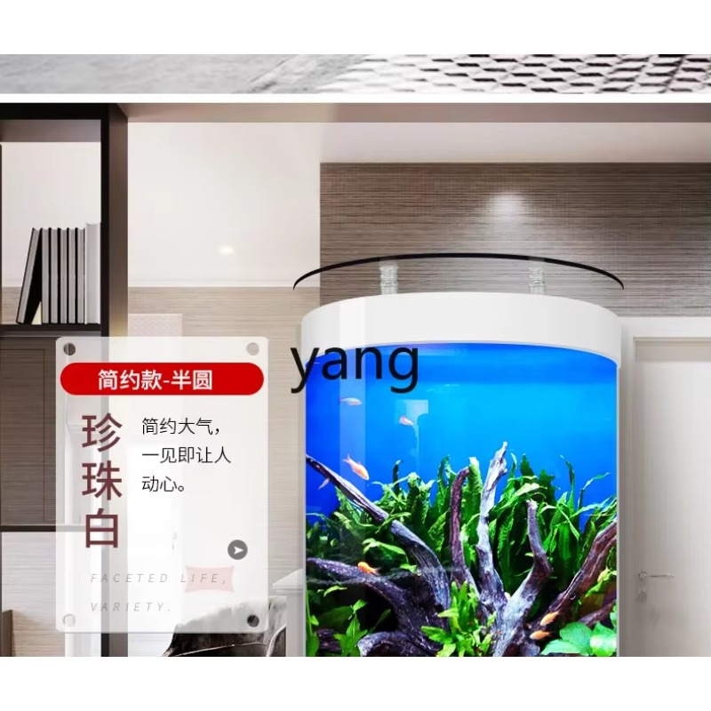 LTT yarı yuvarlak balık tankı  - Live Fish Aquarium incelemesi ve fiyatı