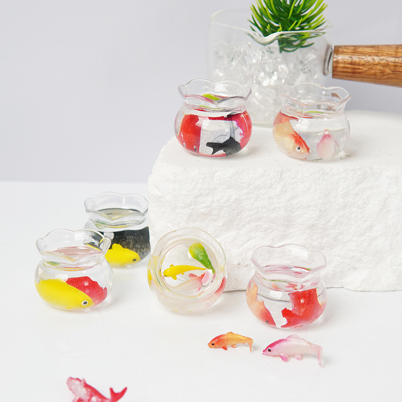 Simüle Plastik Şeffaf Mini Dan - Aquarium Fish Fishing incelemesi ve fiyatı