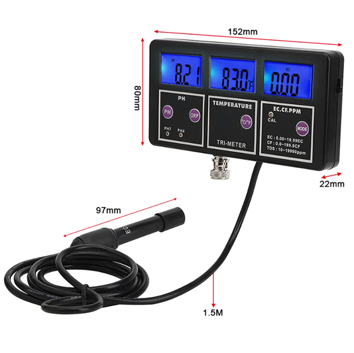 Yeni 5'i 1 Arada PH/ORP/TDS/EC - Aquarium Fish In Online incelemesi ve fiyatı